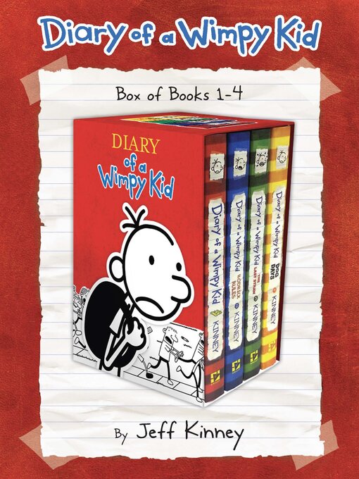 Diary of a Wimpy Kid Box of Books 1-4